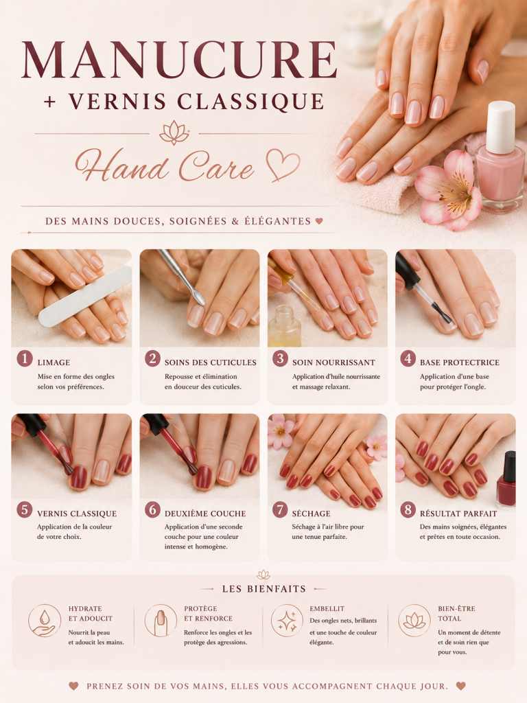 Manucure + Vernis classique