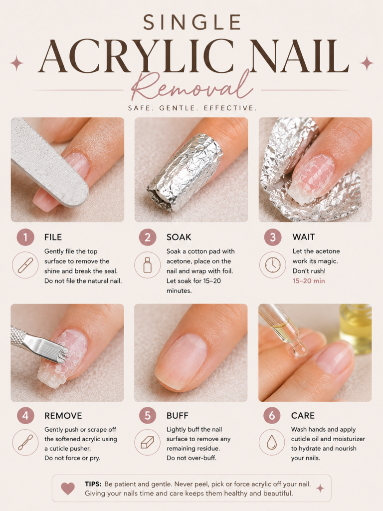 Single Acrylic Nail
